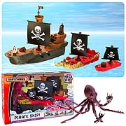 Matchbox Mega Rig Pirate Ship Building System